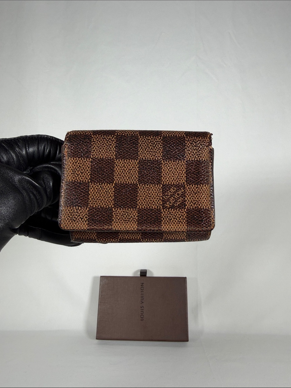 Louis Vuitton Brown Damier Card Wallet